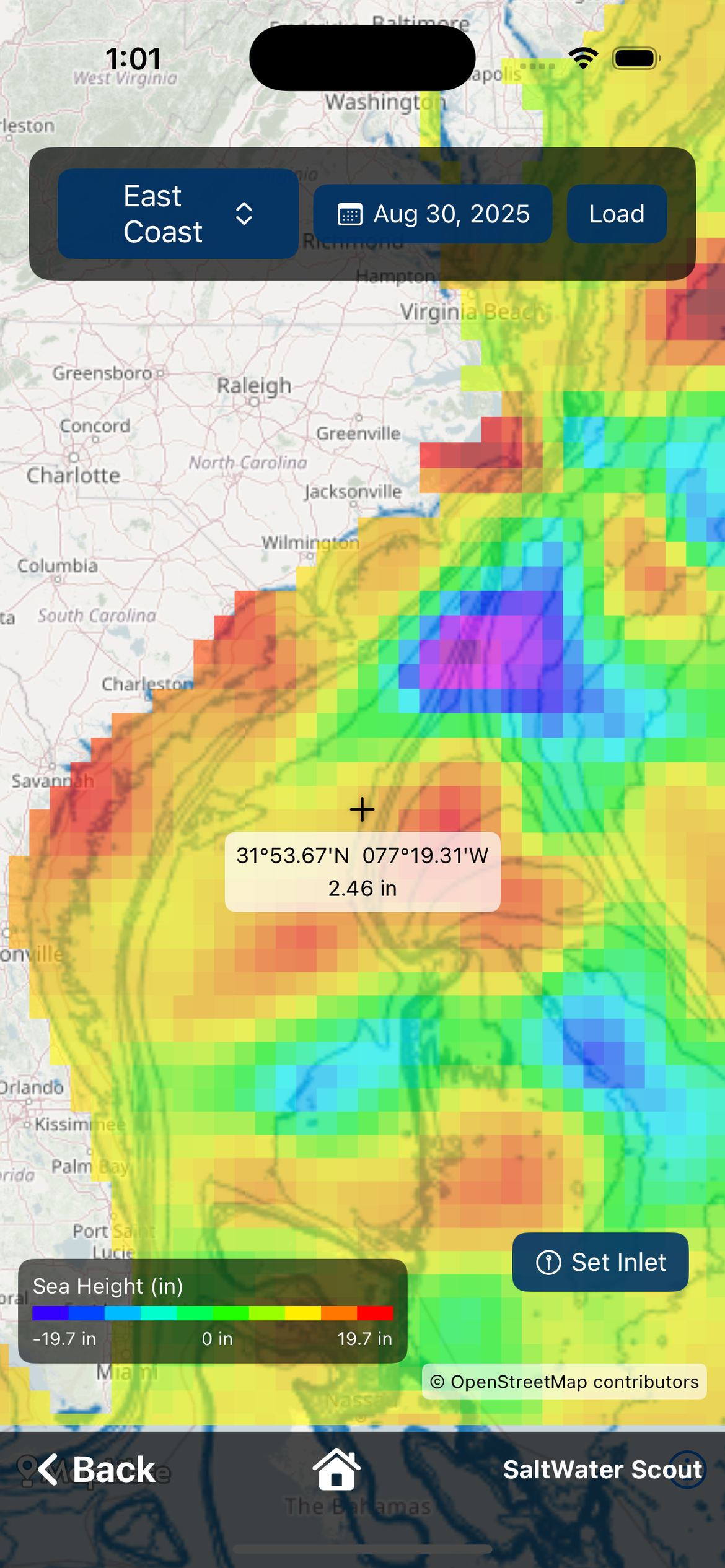 Altimetry - sea surface height